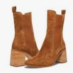 Steve Madden Brown Suede Ankle Boots